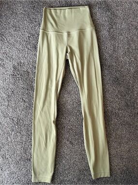 Lululemon Align High-Rise Leggings in Light Olive